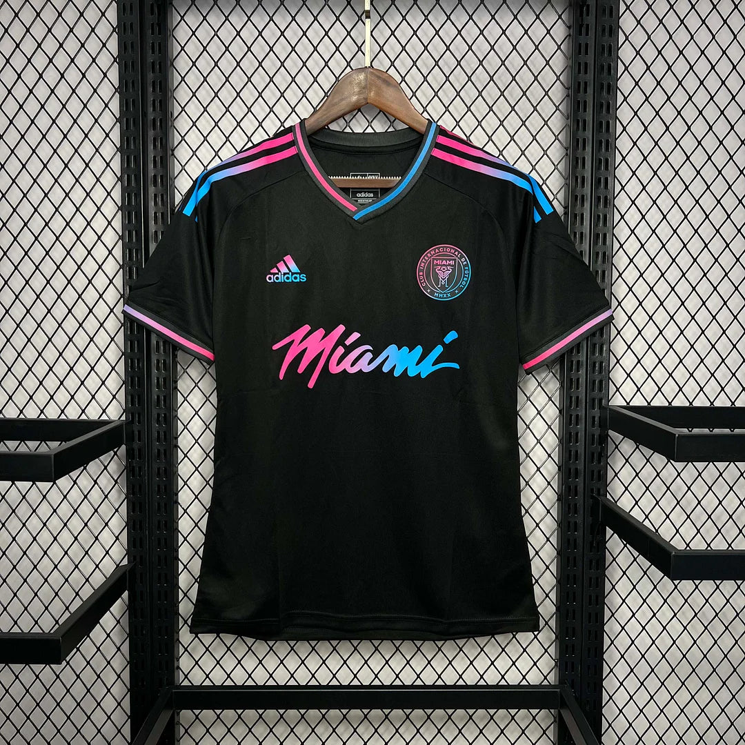Maglia da calcio nera edizione speciale Inter Miami 2024/2025