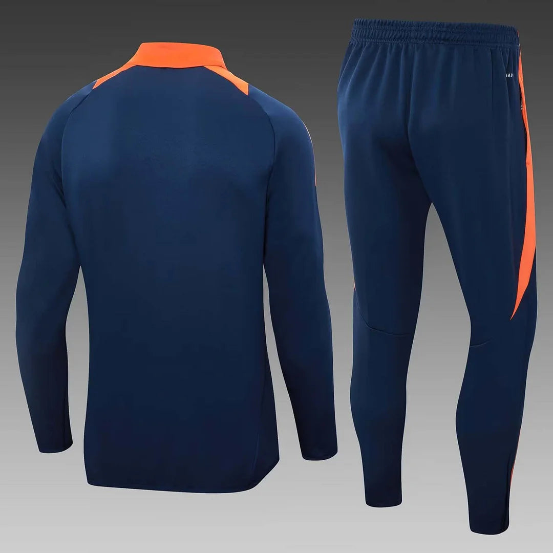Tuta da calcio con zip lunga Manchester United 2024/2025