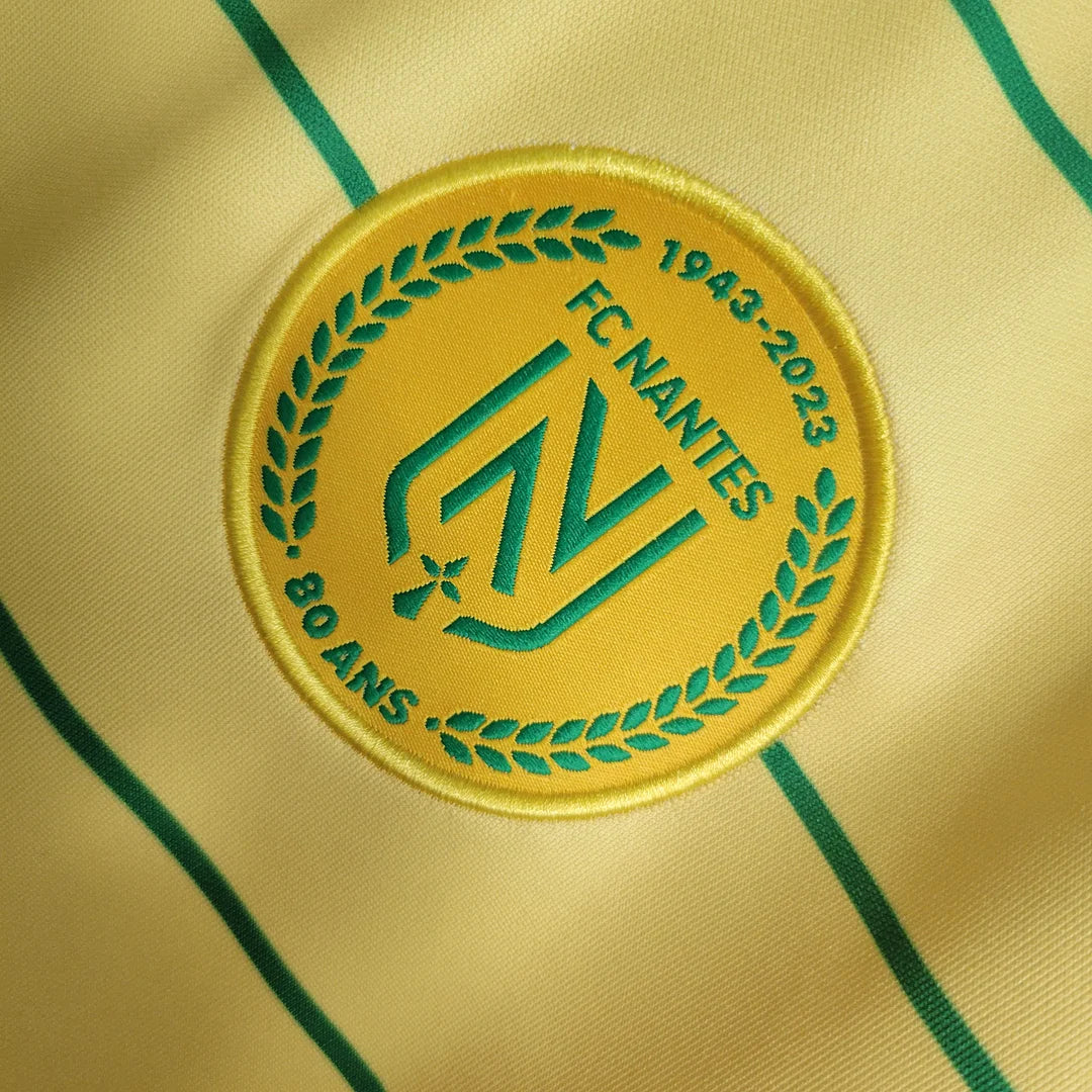 Maglia da calcio giallo Nantes 80° anniversario 2023