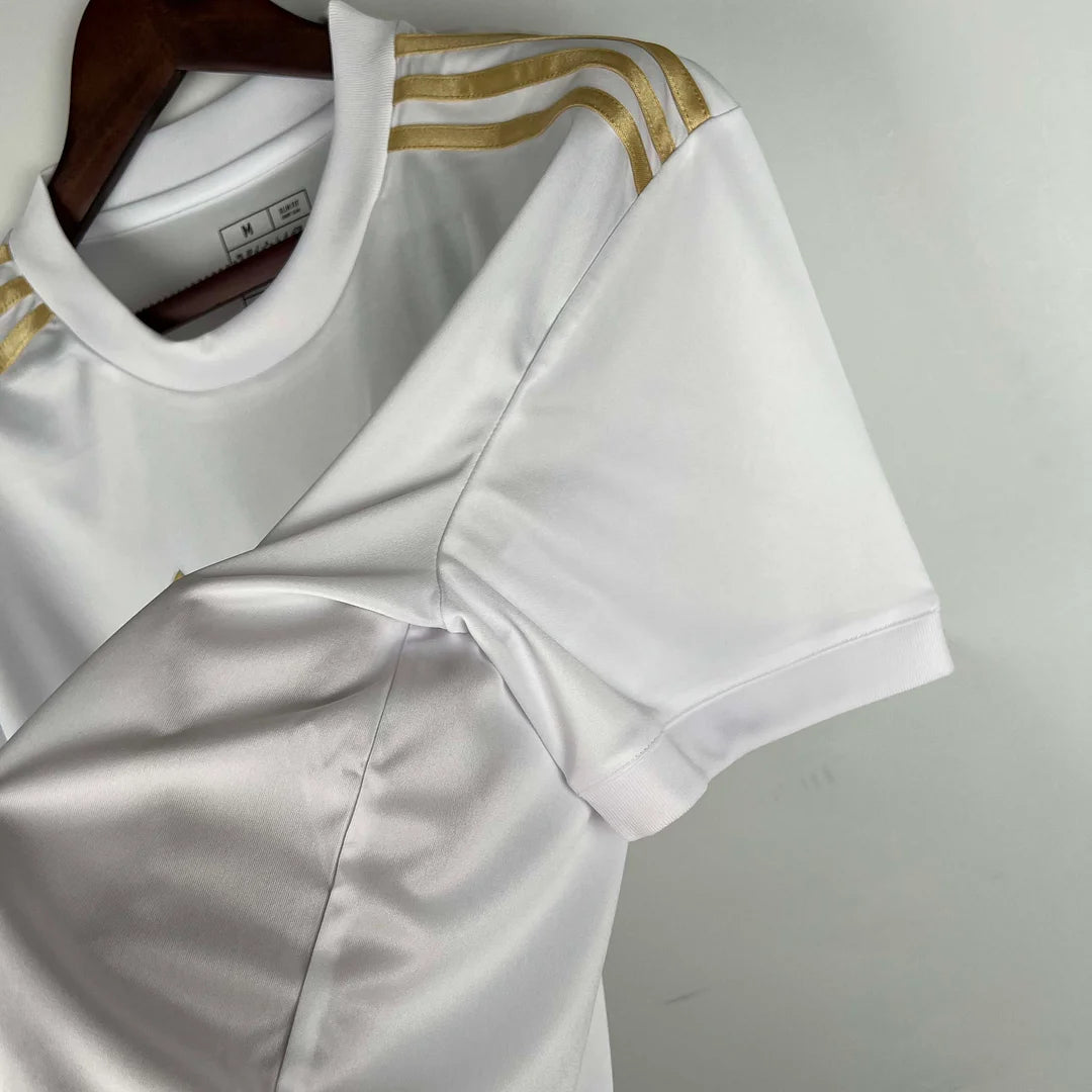 Maglia da calcio bianca per il 125° anniversario dell'Italia 2023