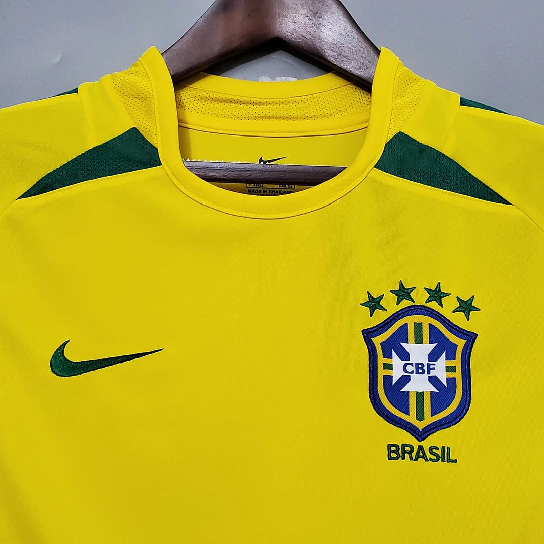 Maglia da calcio retrò del Brasile del 2002
