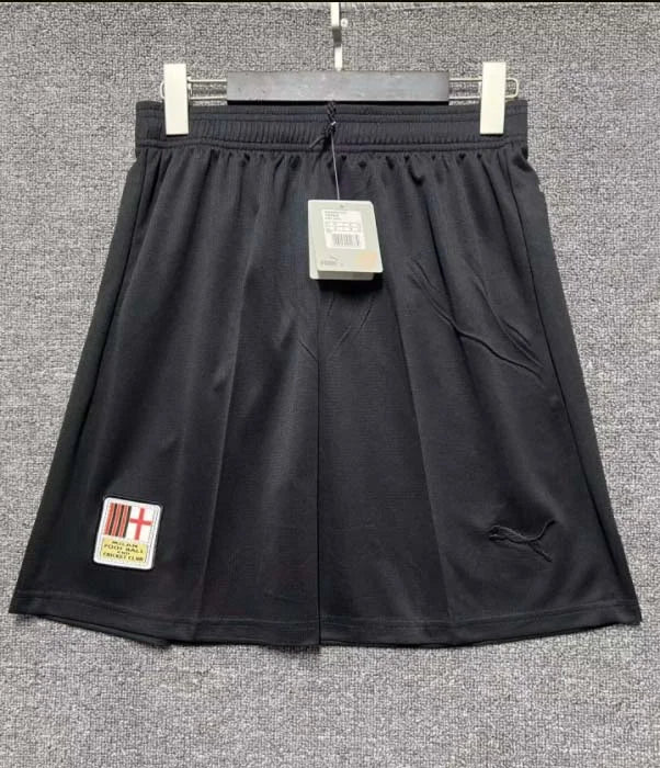 AC Milan 125th Anniversary Black Football Shorts 2024/2025
