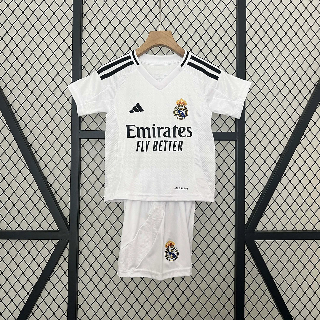 Maglia da calcio Real Madrid Home 2024/2025, per bambini