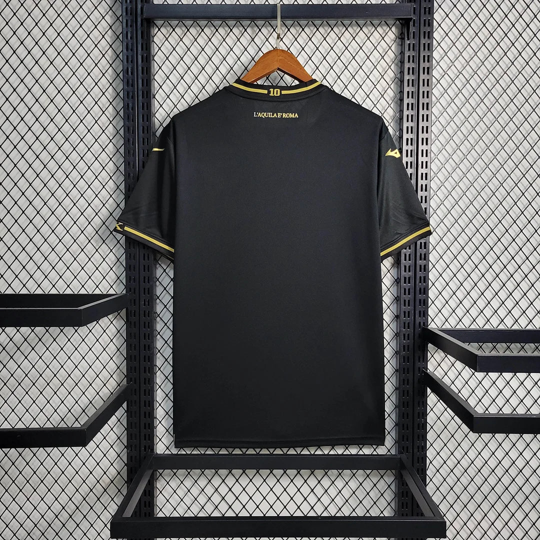 Lazio 2023 Black Football Shirt, 10th Anniversary Edition