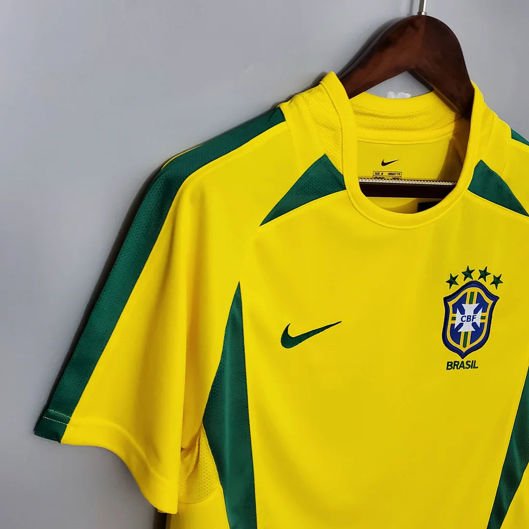 Maglia da calcio retrò del Brasile del 2002