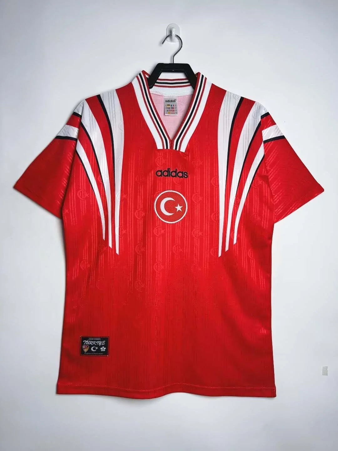Maglia da calcio retrò della nazionale turca del 1996