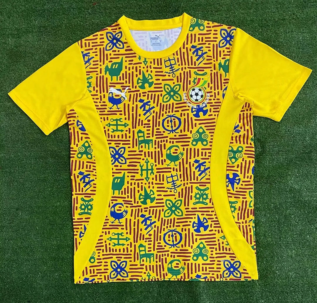 Maglia da calcio da allenamento della nazionale ghanese 2024/2025