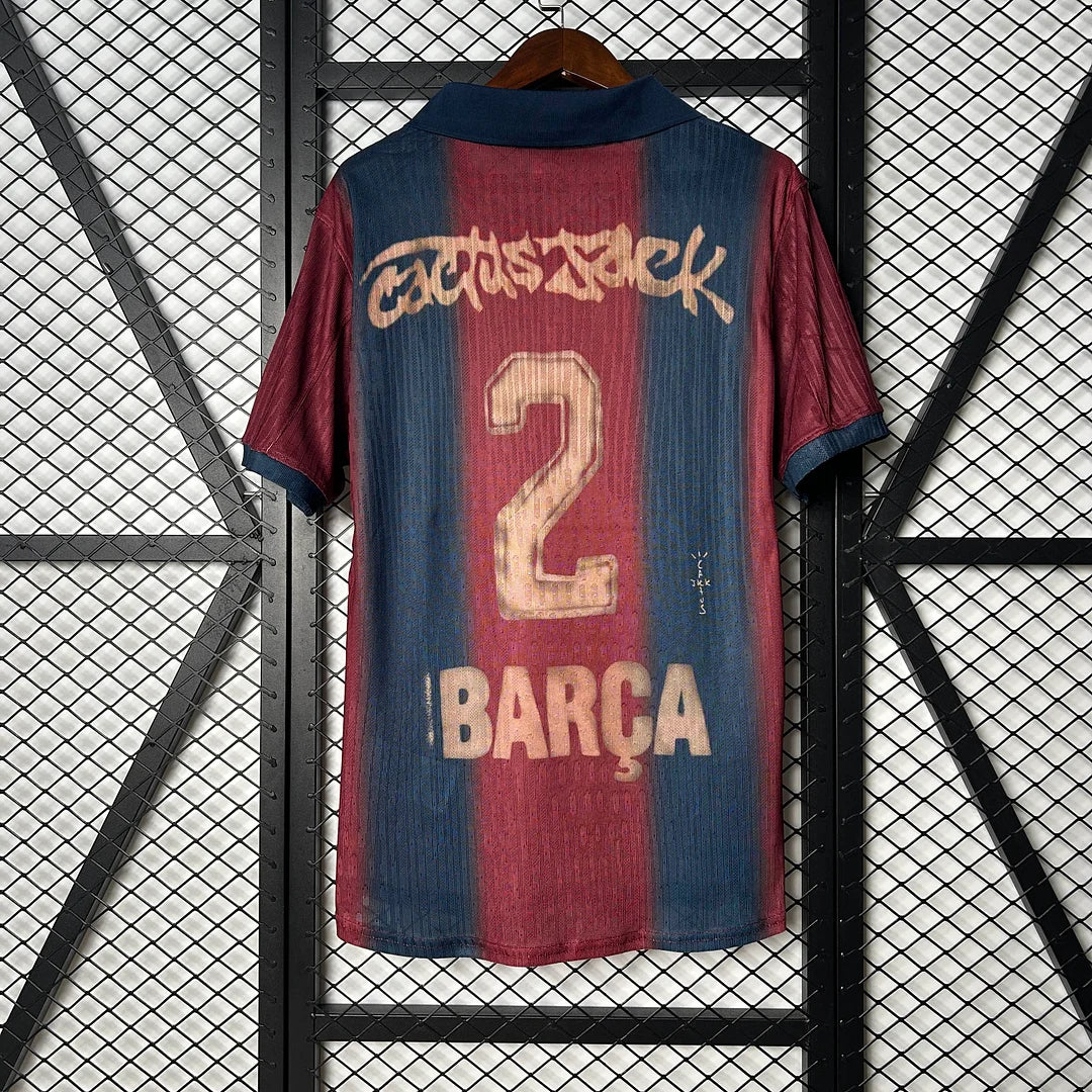 Polo da calcio Barcellona Travis Scott Joint Edition 2025/2026