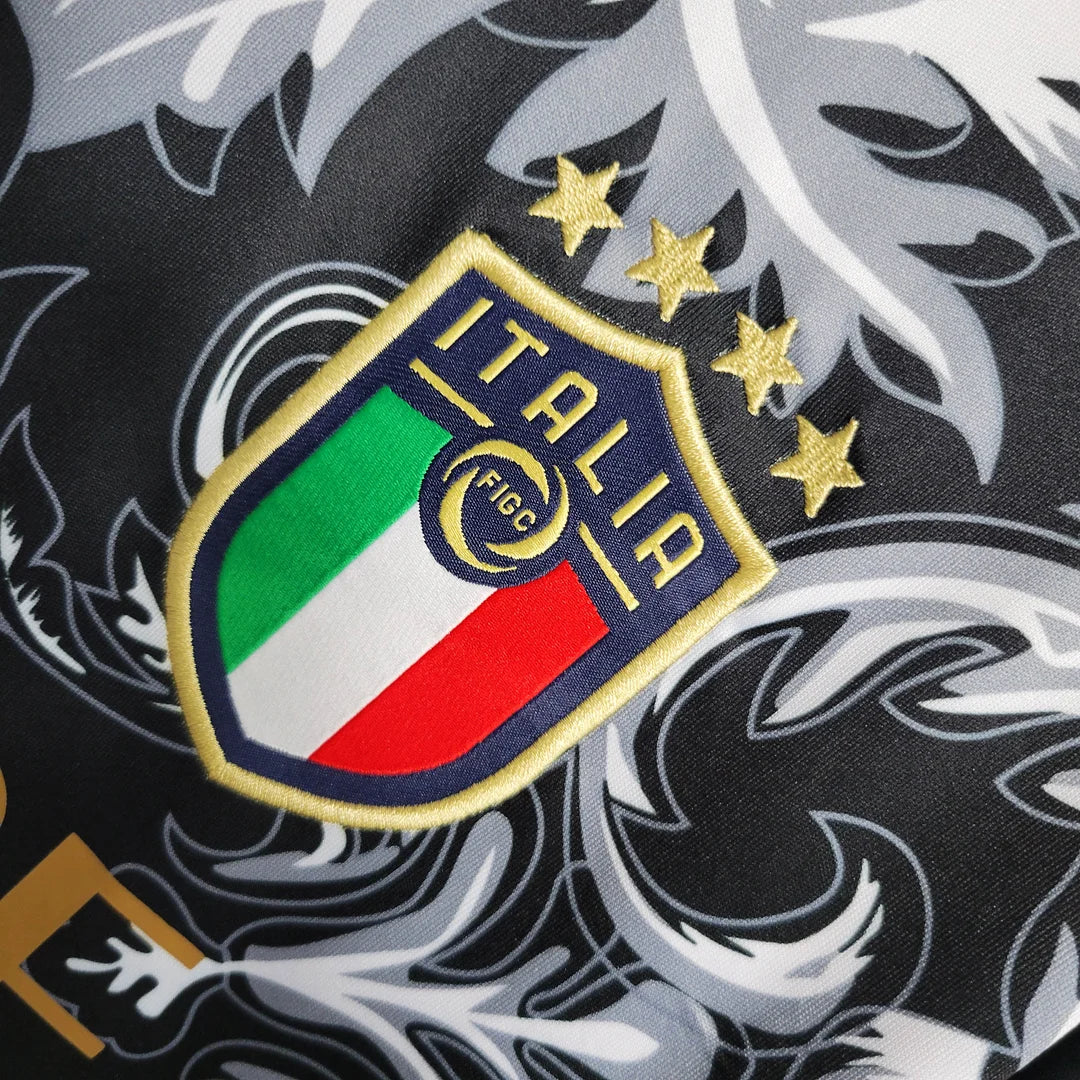 Maglia da calcio nera edizione speciale Italia 2023