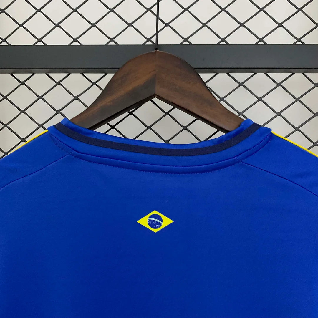 Maglia da calcio blu Jesus, edizione speciale Brasile 2025