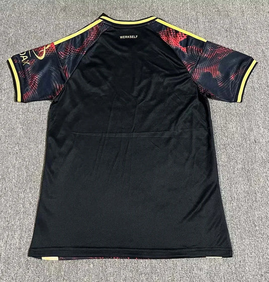 Maglia da calcio nera e rossa Leverkusen edizione speciale 2025/2026