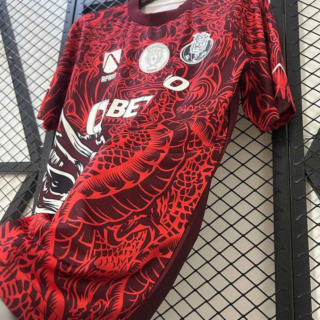 Maglia da calcio rossa edizione speciale Porto Dragon 2025/2026