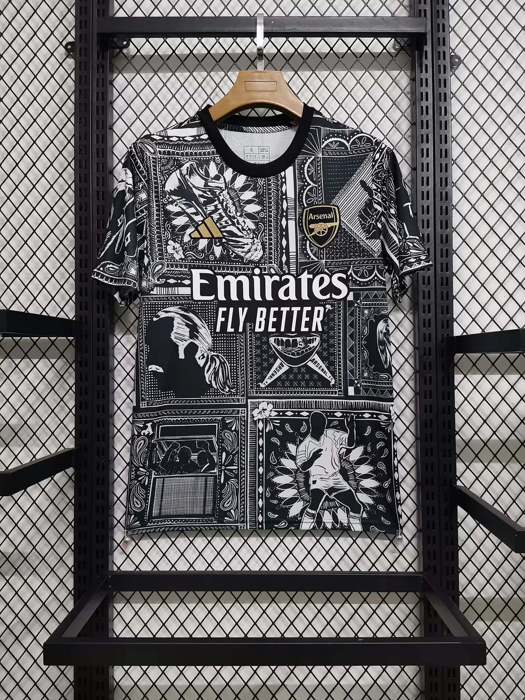 Maglia da calcio da allenamento dell'Arsenal 2023/2024