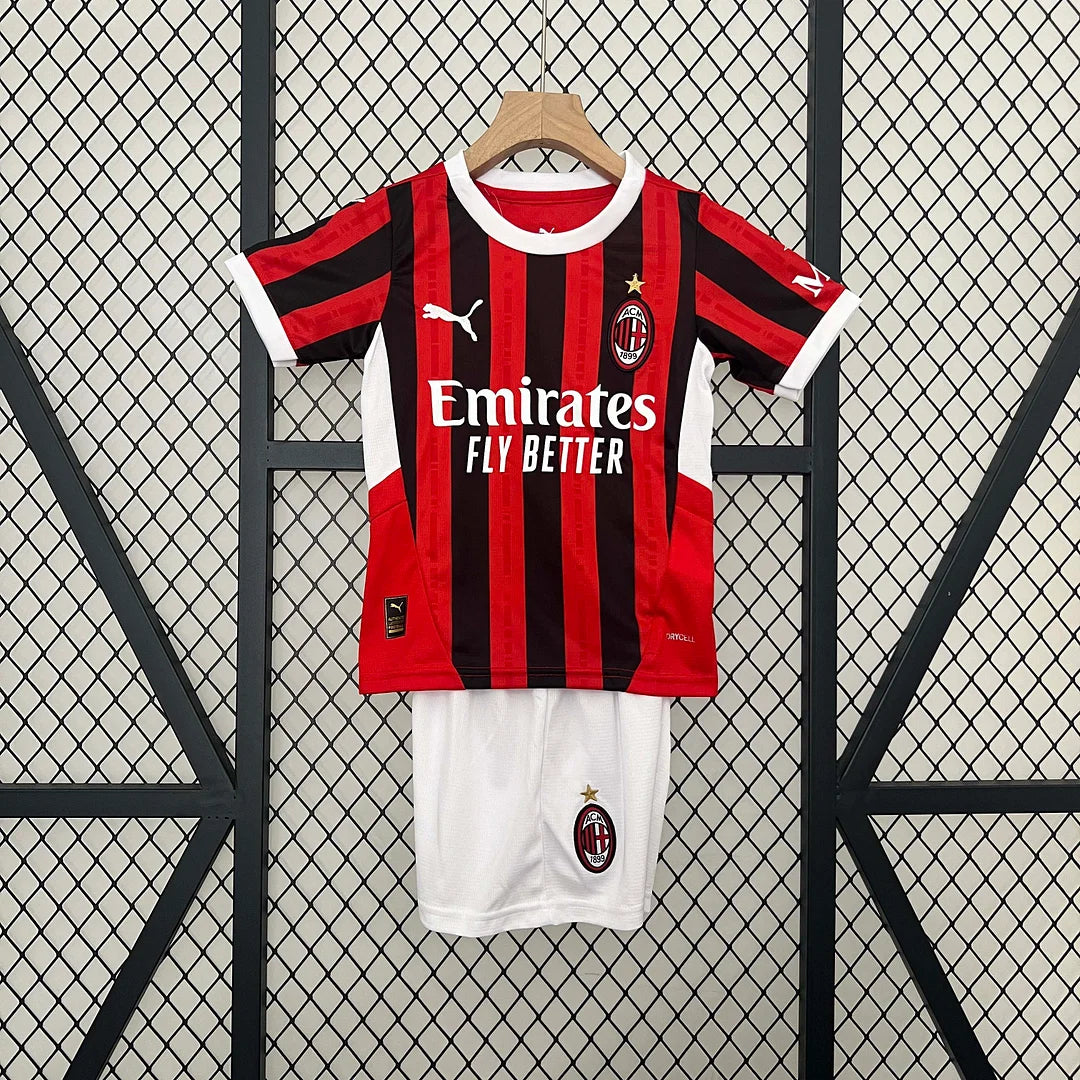 AC Milan Home Soccer Jersey 2024/2025, for kids