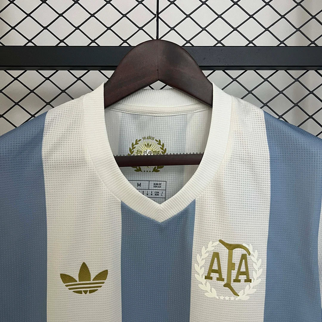 Maglia da calcio della Nazionale Argentina 2024 edizione 50° anniversario