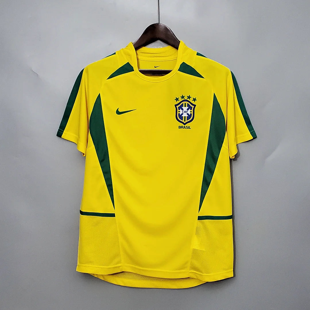 Maglia da calcio retrò del Brasile del 2002