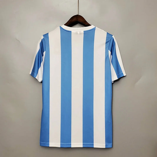 Maglia casalinga retrò della nazionale argentina del 1986