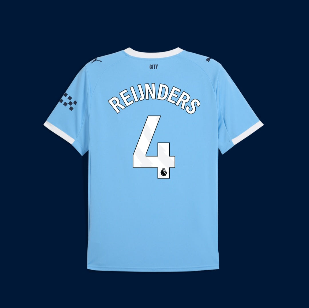 Reijnders #4, Maglia Manchester City casalinga