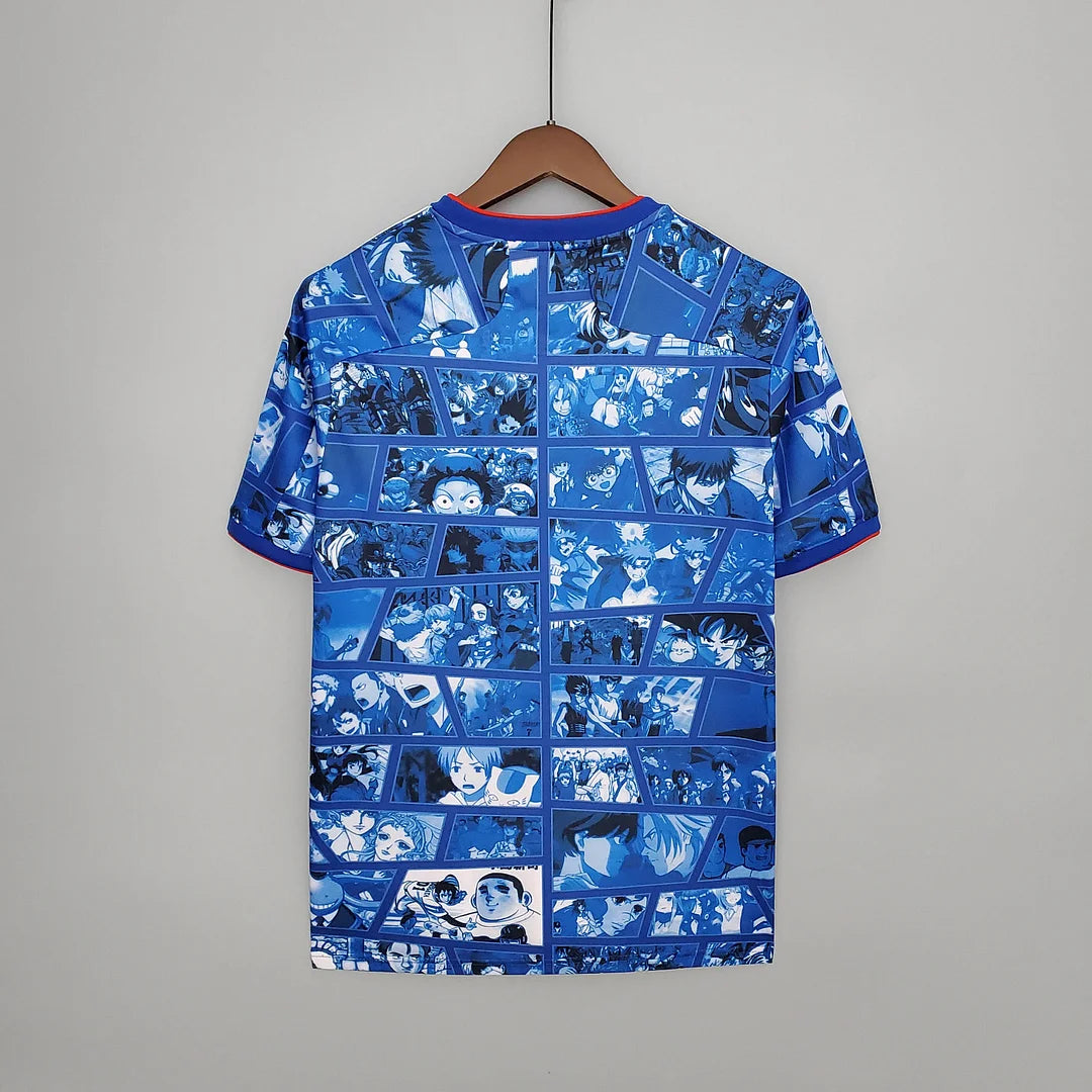 Maglia da calcio giapponese 2021, versione anime