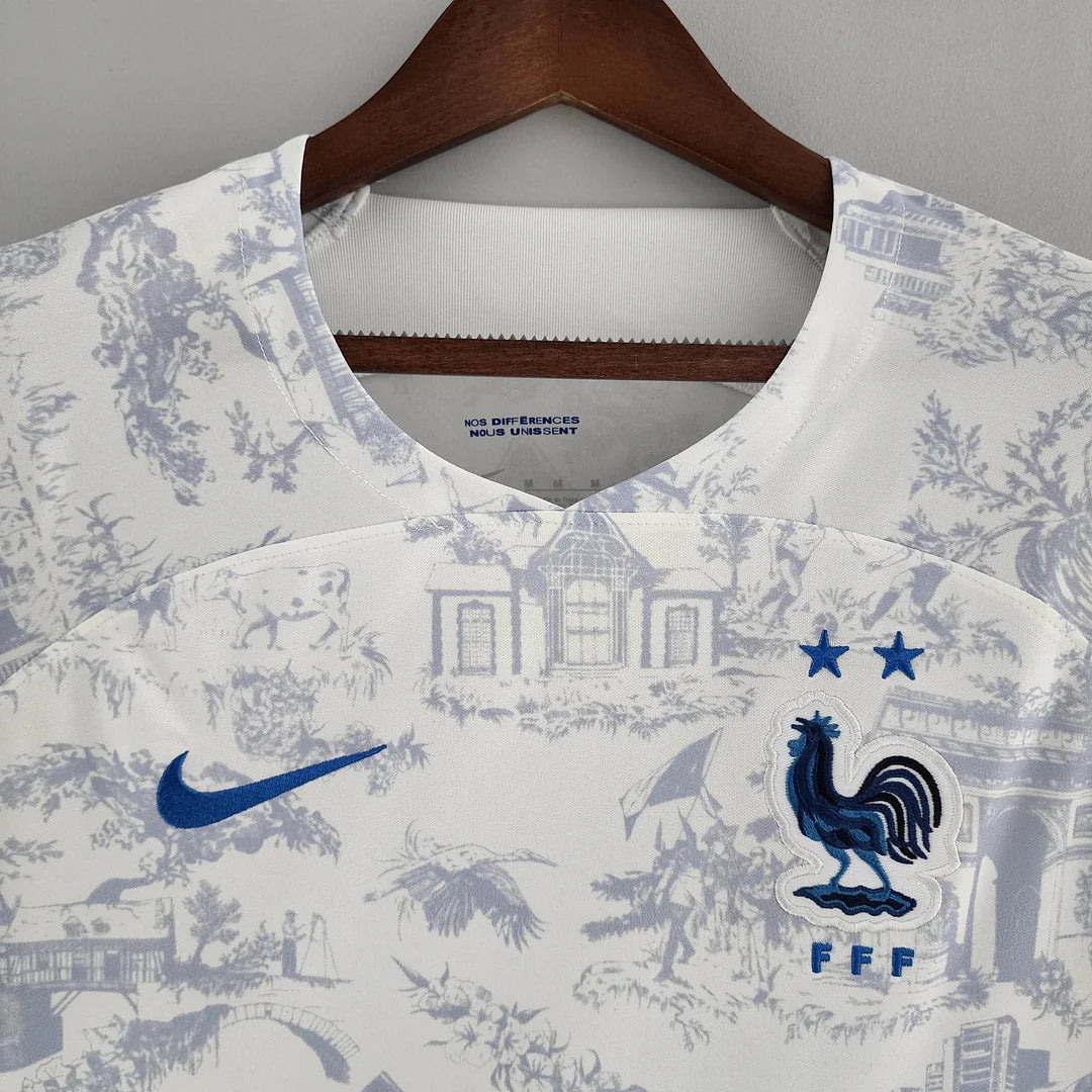 Maglia da calcio Francia Away Coppa del Mondo FIFA 2022