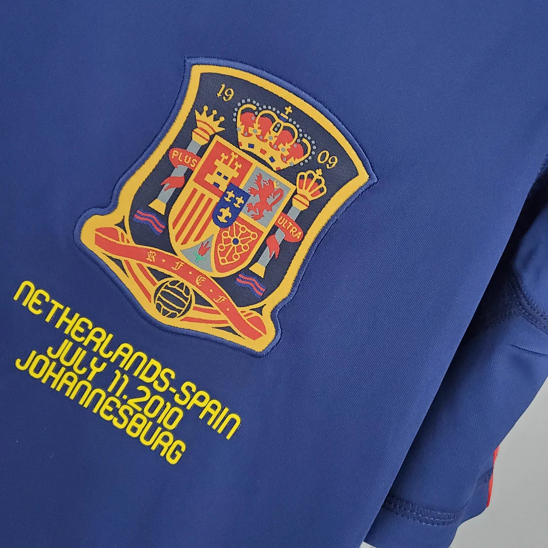 Maglia da calcio retrò della Spagna del 2010