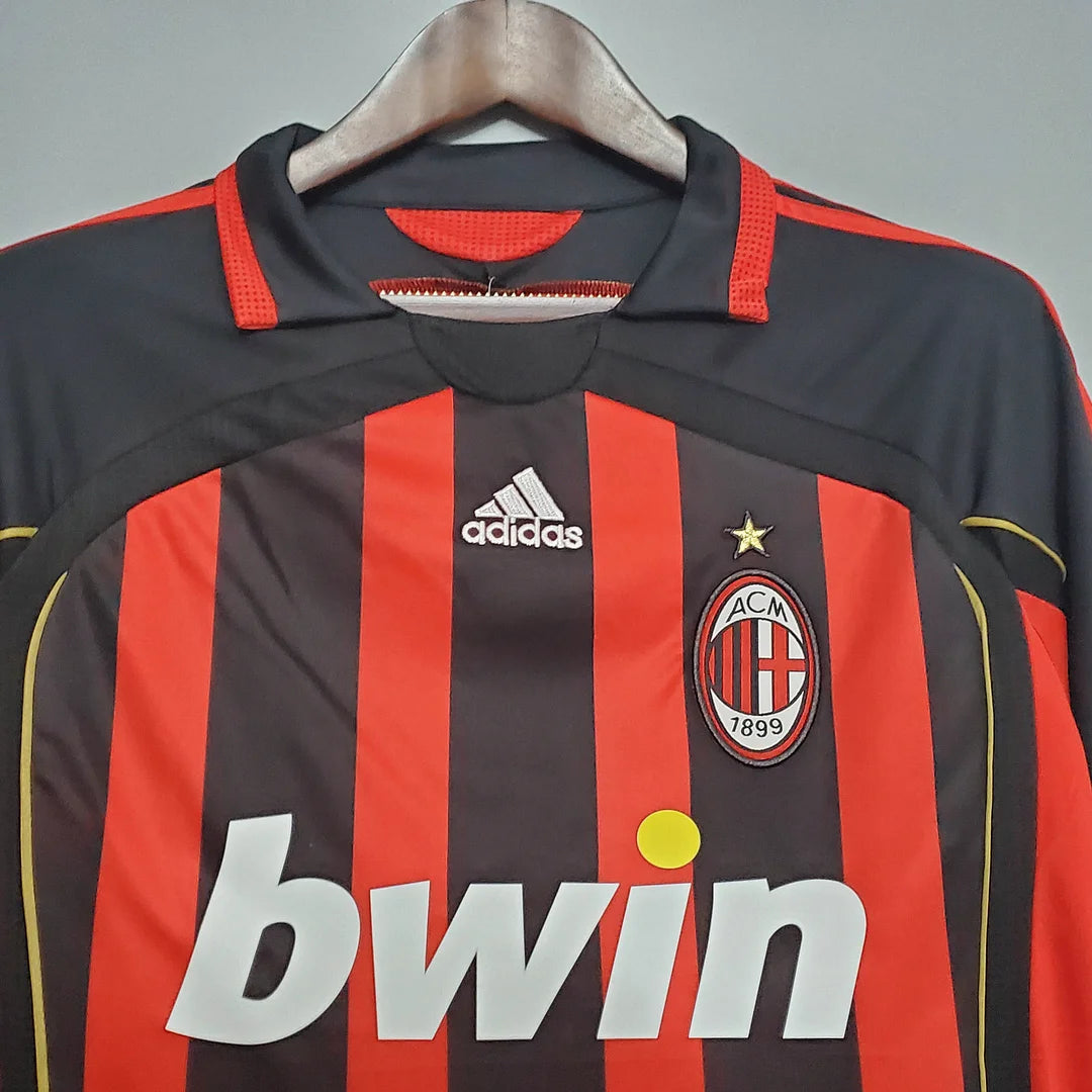 Maglia da calcio retrò AC Milan 2006/2007, da casa