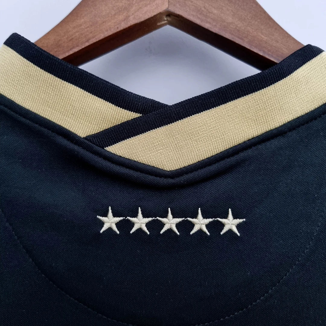 Maglia da calcio nera edizione speciale Brasile 2022