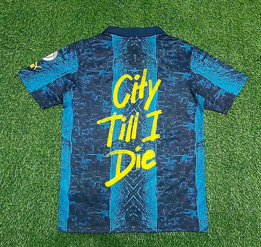 Maglia da calcio blu edizione speciale del Manchester City 2025/2026