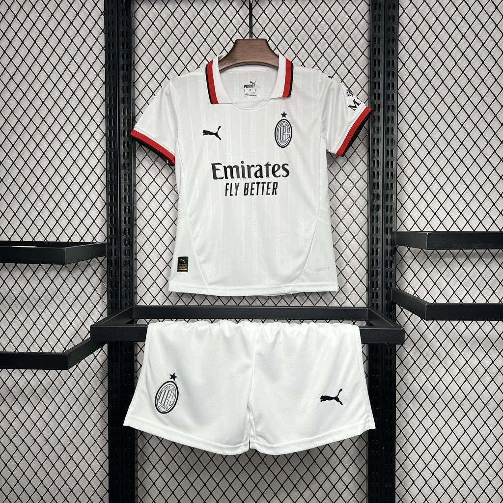 AC Milan 2024/2025 Away Football Shirt for Kids