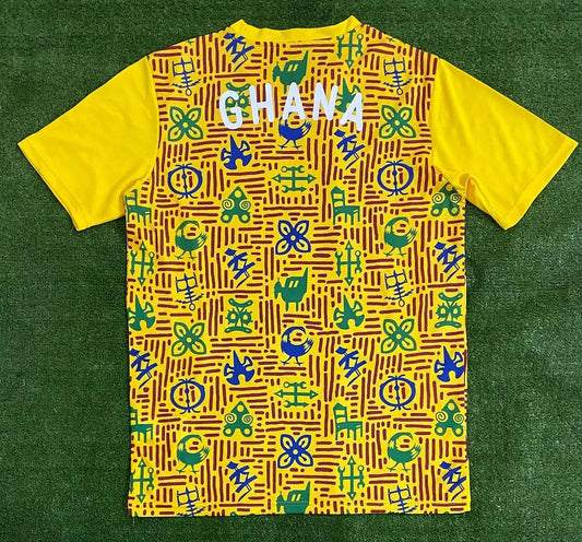 Maglia da calcio da allenamento della nazionale ghanese 2024/2025