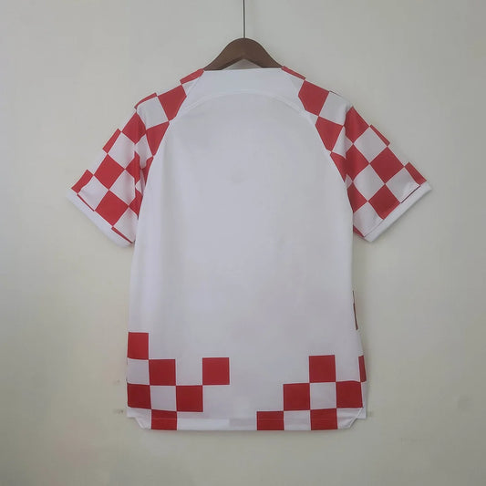 Maglia da calcio casalinga Croazia Coppa del Mondo FIFA 2022