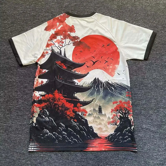 Maglia da calcio edizione speciale Hongwild Goose Pagoda del Giappone 2024