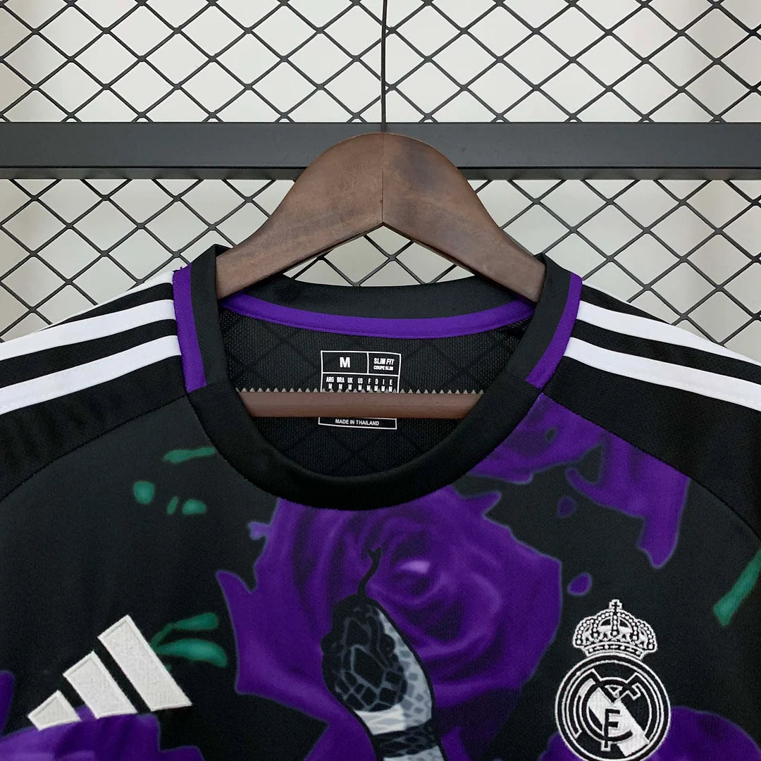 Maglia da calcio edizione speciale Purple Rose del Real Madrid 2025/2026