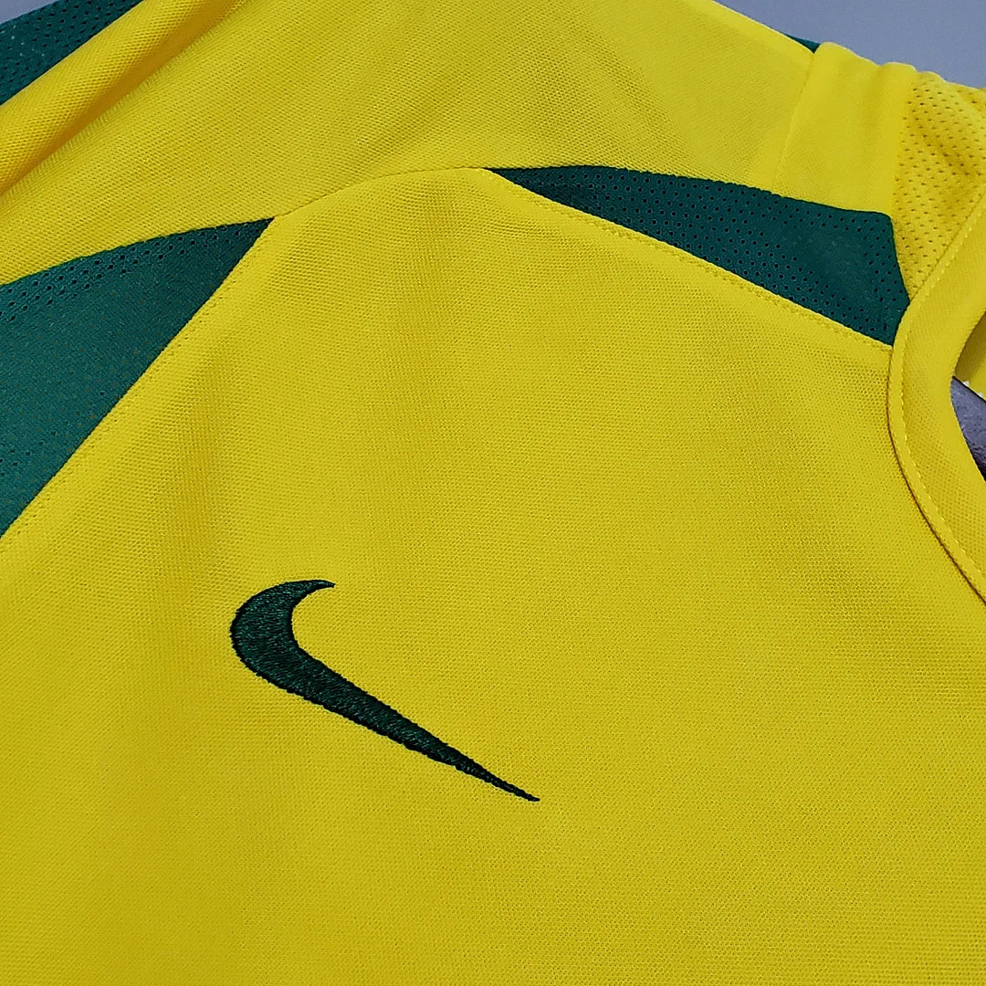 Maglia da calcio retrò del Brasile del 2002