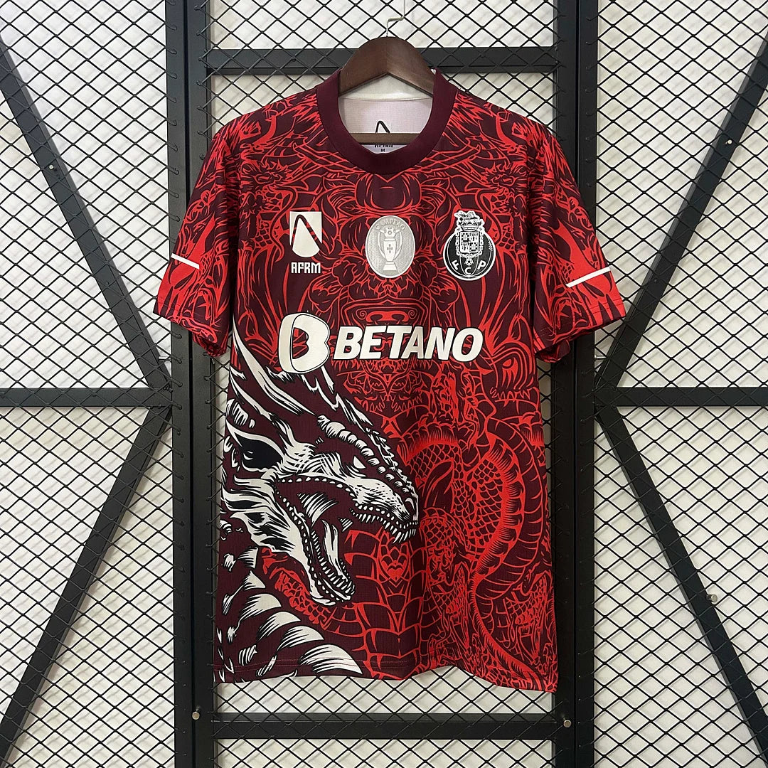 Maglia da calcio rossa edizione speciale Porto Dragon 2025/2026