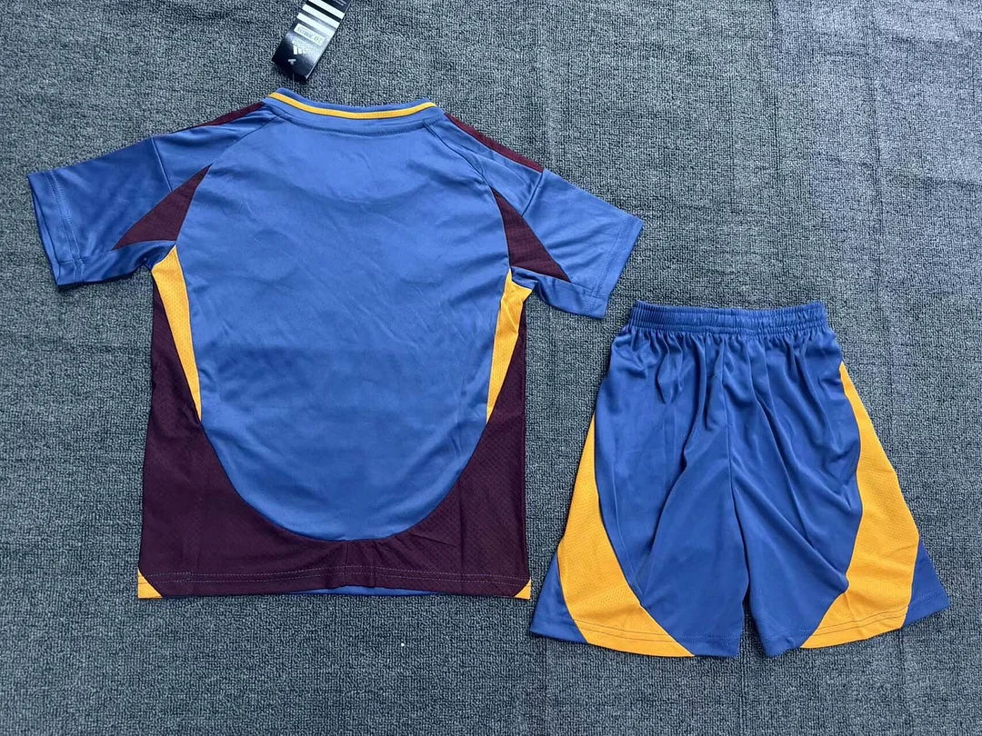 Roma Third Away 2024/2025 Football Shirt and Shorts, for Kids