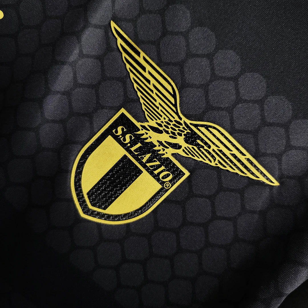 Lazio 2023 Black Football Shirt, 10th Anniversary Edition