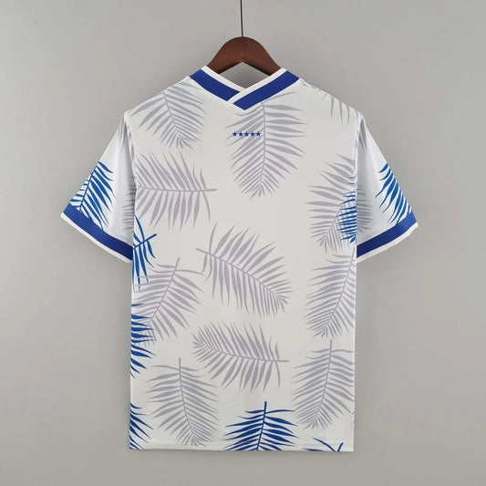 Maglia da calcio classica bianca del Brasile 2022