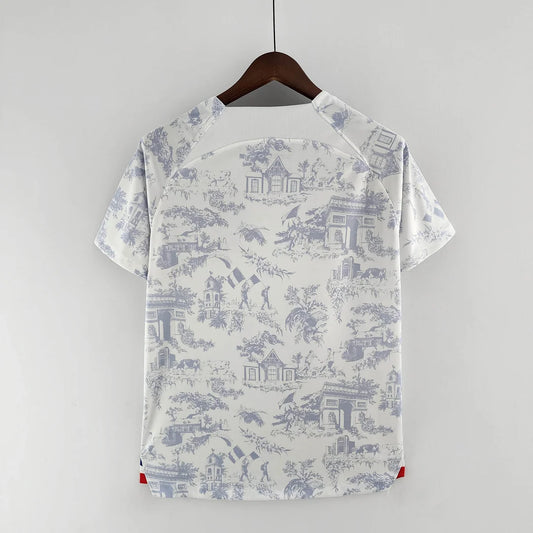 Maglia da calcio Francia Away Coppa del Mondo FIFA 2022