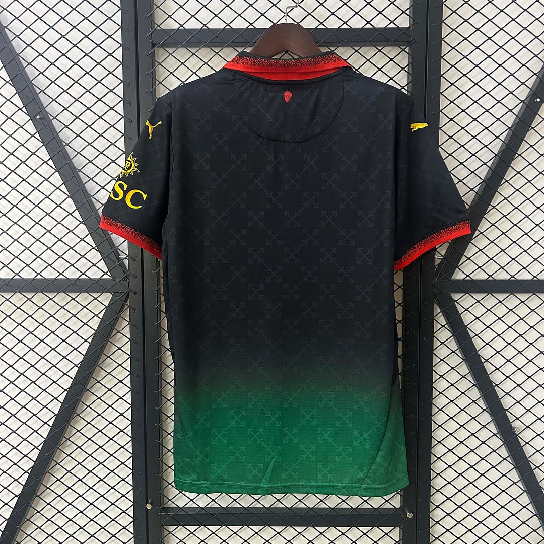 AC Milan 2024/2025 Away Black Soccer Jersey, Fourth Kit