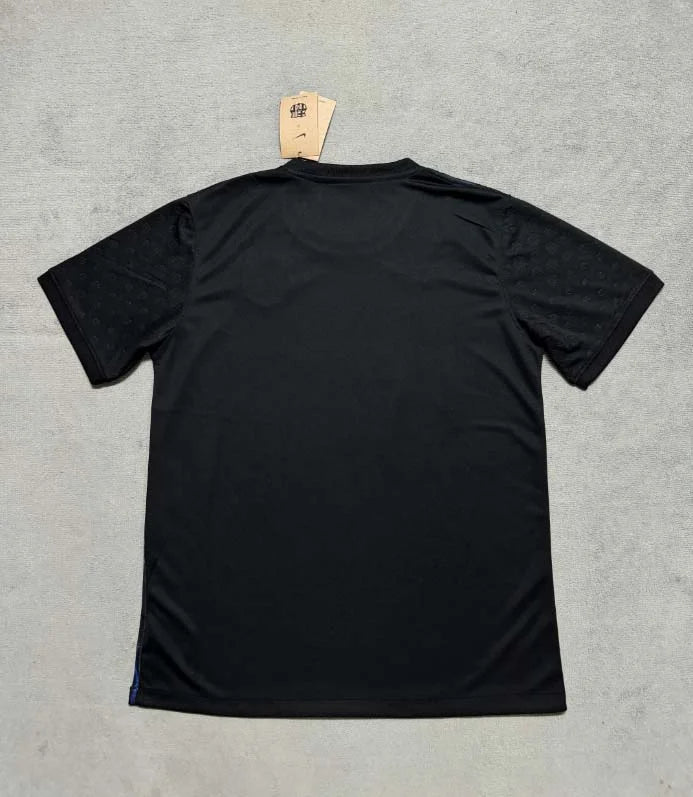 Maglia da calcio nera e gialla edizione speciale Barcellona 2025/2026