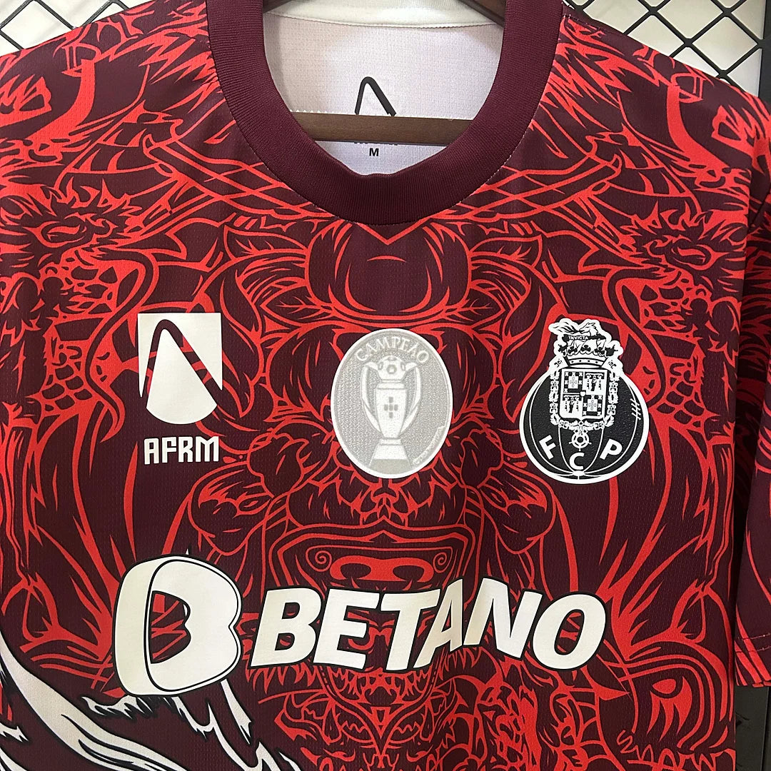 Maglia da calcio rossa edizione speciale Porto Dragon 2025/2026