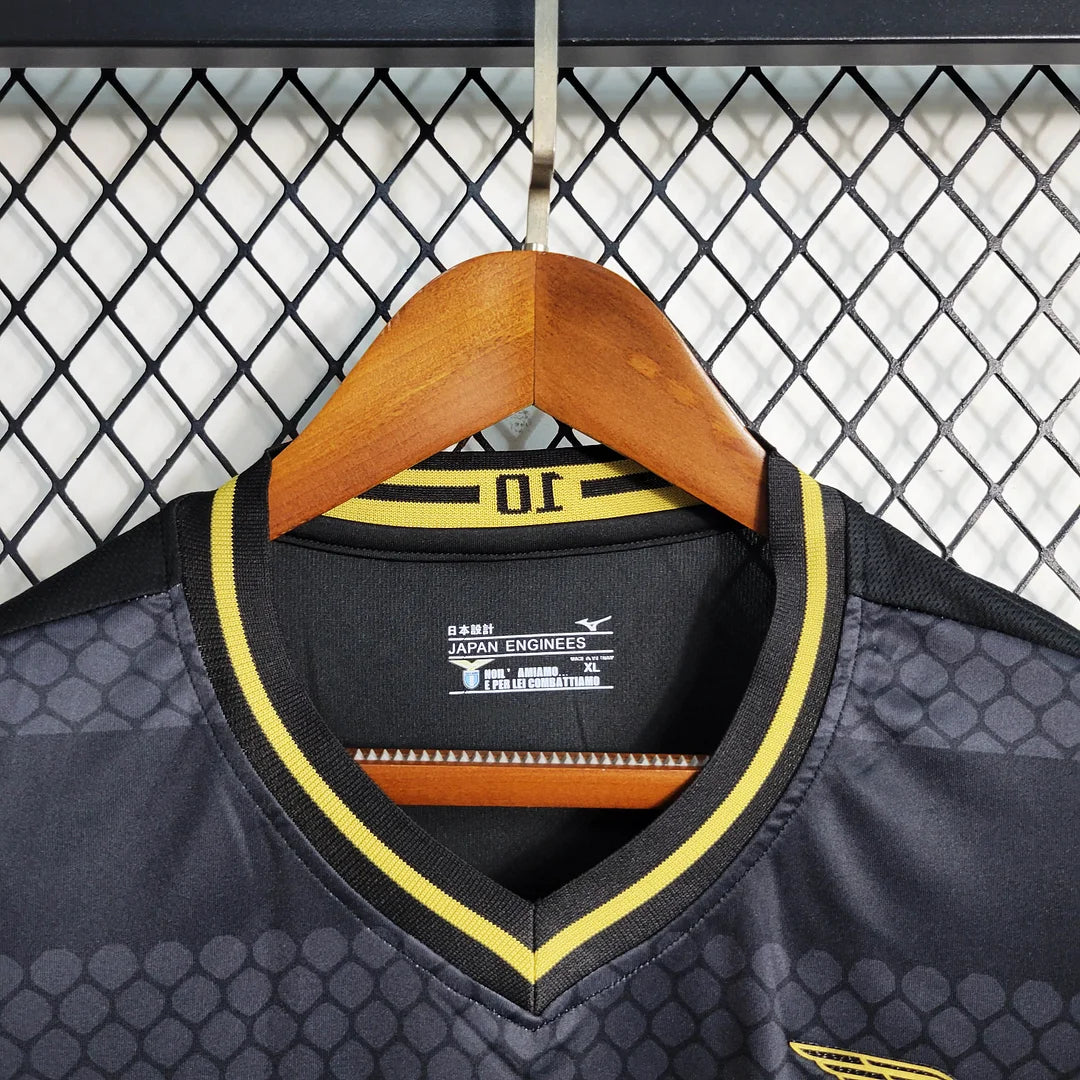 Lazio 2023 Black Football Shirt, 10th Anniversary Edition