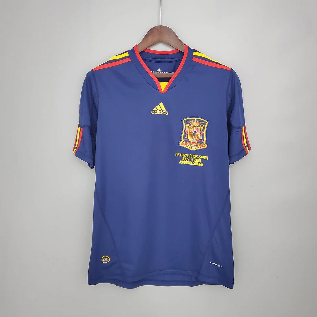 Maglia da calcio retrò della Spagna del 2010