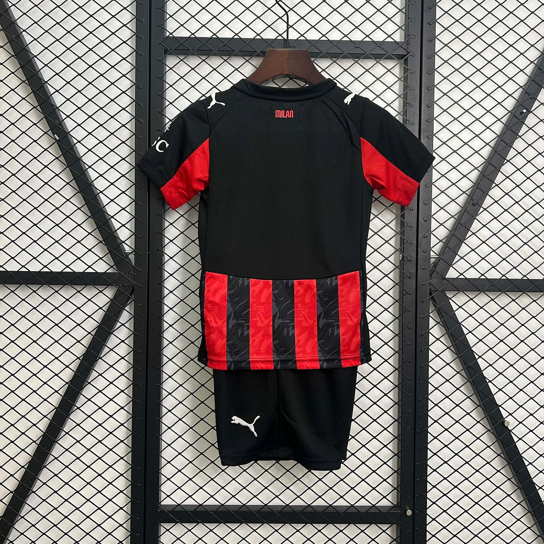 AC Milan Home Soccer Jersey 2025/2026, for kids