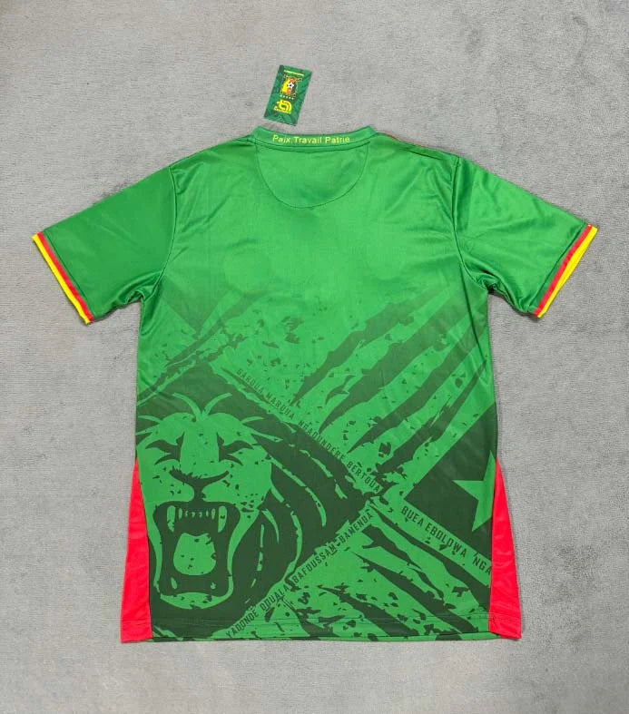 Maglia da calcio casalinga del Camerun 2025