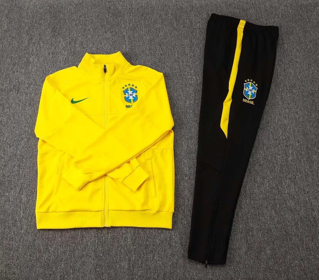Tuta con zip lunga Brasile 2025