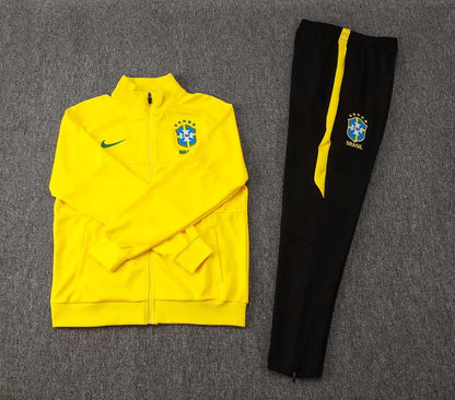 Tuta con zip lunga Brasile 2025