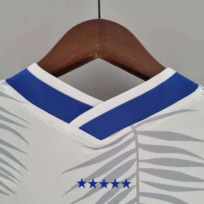 Maglia da calcio classica bianca del Brasile 2022