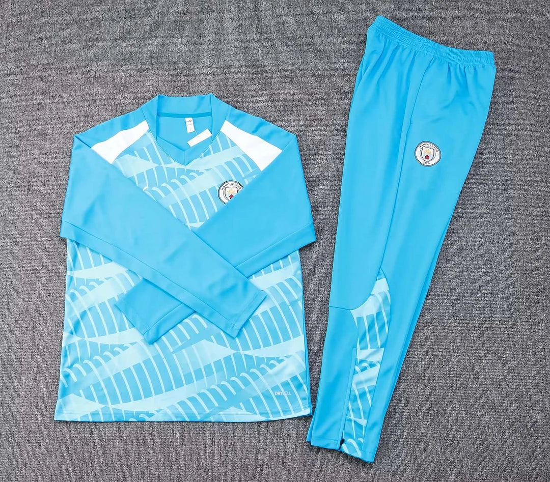 Tuta da allenamento Manchester City Half-Pull 2024